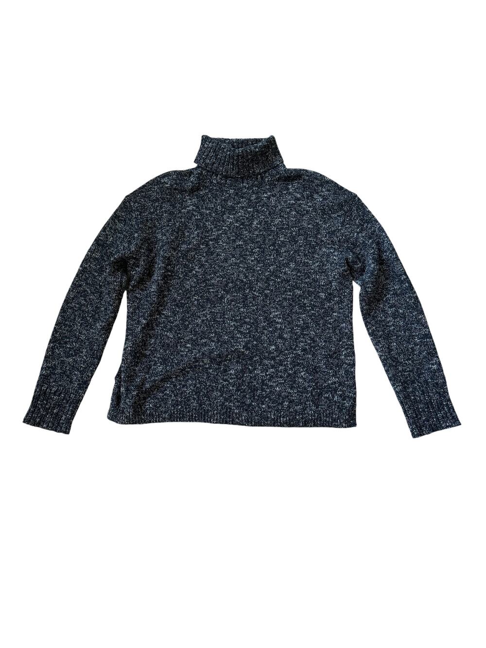 Jenni Kayne Cashmere Turtleneck Charcoal Grey